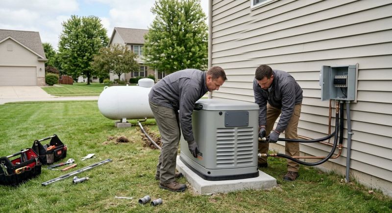 Propane Generator Installation in Prescott Valley, AZ