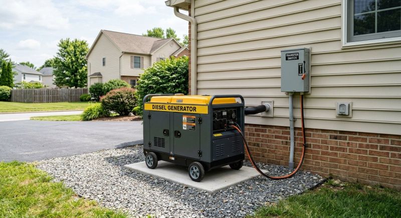 Diesel Generator Installation in Prescott Valley, AZ