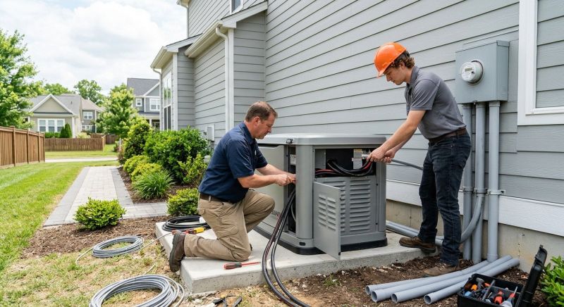 Gas Generator Installation in Denver County, CO
