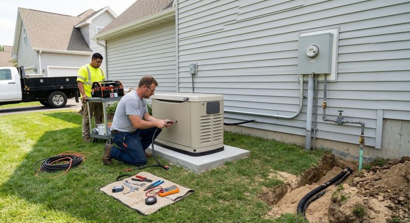Solar Generator Installation in Conroe, TX